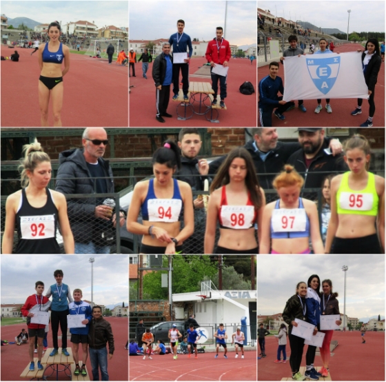 Mε 4 μετάλλια επέστρεψαν οι αθλητές του ΜΓΣ Εθνικού από το Διασυλλογικό Στίβου Ανδρών - Γυναικών