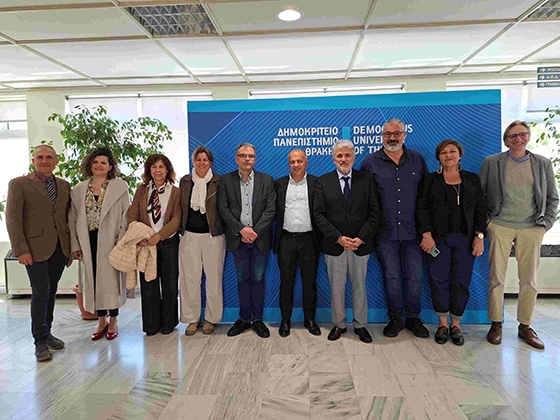 Στιγμιότυπο από τη συνάντηση των 3 πανεπιστημίων