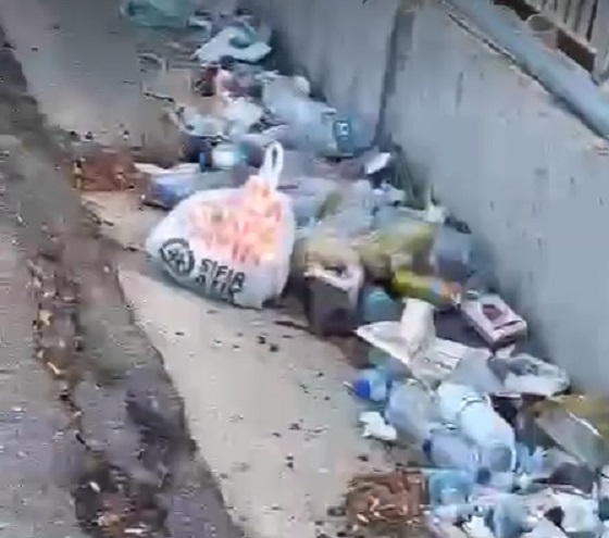 Συνεχίζεται η απαράδεκτη κατάσταση με τα σκουπίδια στο Τελωνείο Κήπων.