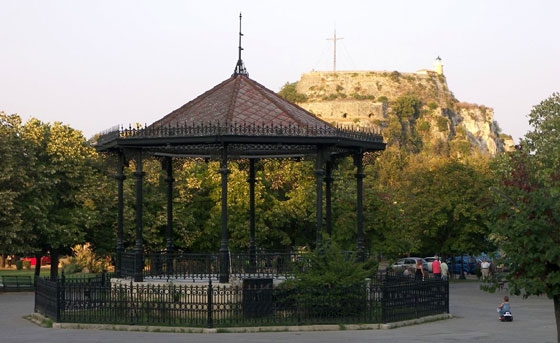 Μουσικό Περίπτερο στην Πλατεία Σπιανάδα, Κέρκυρα