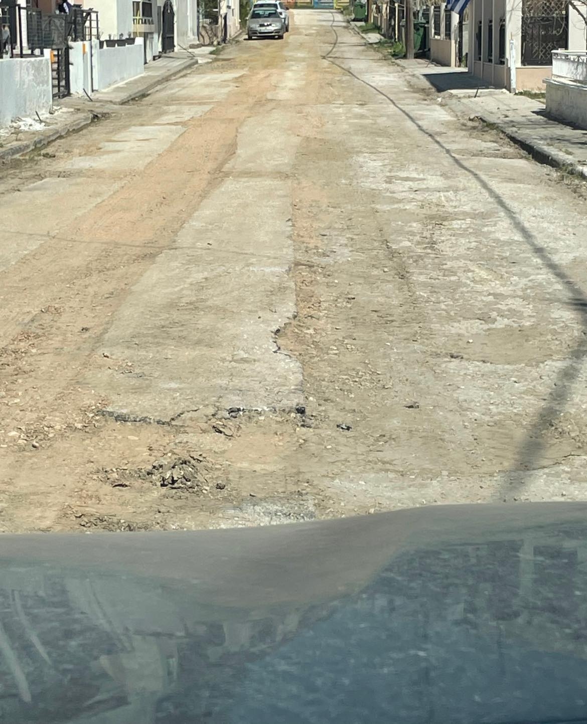 Στιγμιότυπο από την οδό Βύρας στις Φέρες.