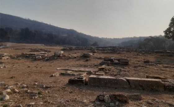 Ο αρχαιολογικός χώρος θα παραμείνει κλειστός μέχρι την αποκατάσταση των βασικών υποδομών του. 