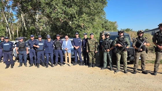 Ο Πρόεδρος της Βουλής συναντήθηκε με την ηγεσία των δυνάμεων και αστυνομικών μονάδων. 