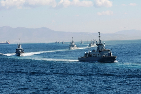 Νωρίτερα η άσκηση «Πυρπολητής» με εντολή Καμμένου.