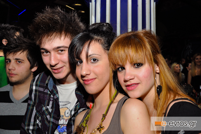 Saturday night... party στο Club Prive, στην Αλεξανδρούπολη.