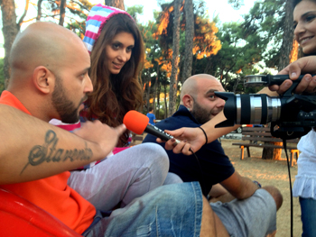 Οι Stavento λίγο πριν το live τους μπροστά στην κάμερα του e-evros.gr