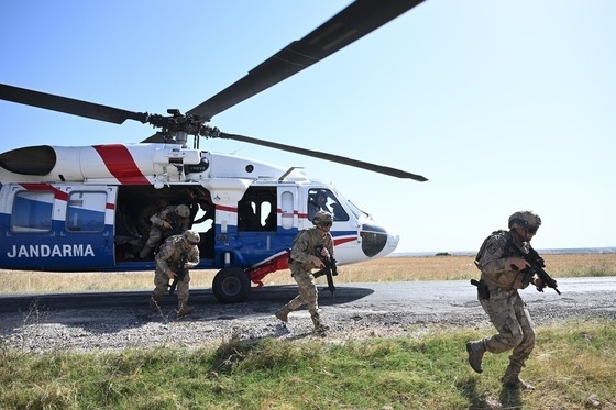 Φωτογραφία αρχείου Επιχείρηση με ελικόπτερα και ομάδες ειδικών αποστολών που οργάνωσε η Τουρκία στην Αδριανούπολη.