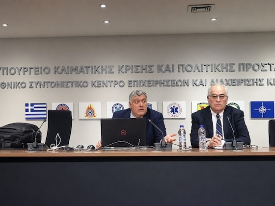 Αντικείμενο της συνάντησης αποτέλεσε η επίδειξη των συστημάτων INACHOS και Hydra.