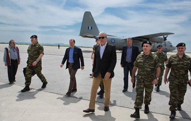 'Στο εθνικό αμυντικό μας σύστημα, ο Έβρος έχει μια ξεχωριστή θέση.'