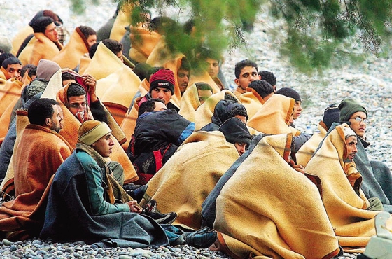 Δόθηκαν είδη πρώτης ανάγκης δια του Λιμεναρχείου Αλεξ/πολης για μετανάστες στη Σαμοθράκη.