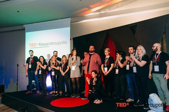 Η ομάδα του TEDx Alexandroupolis 2017.