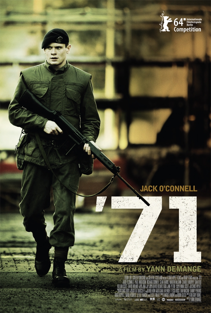 Προβολή της κινηματογραφικής ταινίας " '71 " στο Δημοτικό Θέατρο Αλεξ/πολης.