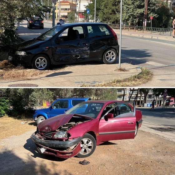 Φωτογραφία του e-evros.gr από το τροχαίο ατύχημα.