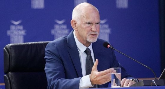 Ο υποψήφιος πρόεδρος του ΚΙΝΑΛ Γιώργος Παπανδρέου.