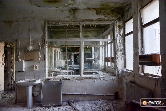 Έτσι είναι από μέσα το παλιό νοσοκομείο Αλεξανδρούπολης.