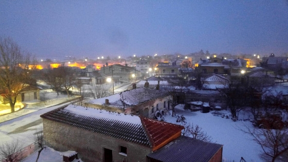 Η χιονισμένη Σαμοθράκη, από τον "Διομήδη"!