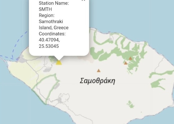 Η συνεχής ροή των πολύτιμων σεισμολογικών δεδομένων για την περιοχή του Βορείου Αιγαίου αποκαταστάθηκε οριστικά.