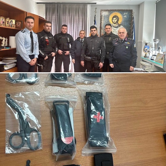 Η εν λόγω προσφορά είναι επιχειρησιακός εξοπλισμός υψηλής ποιότητας ο οποίος έκαστος περιλαμβάνει τουρνικέ, ιατρικό ψαλίδι και θήκη cordura.