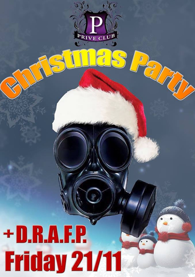 Christmas party την Παρασκευή στο Prive club.