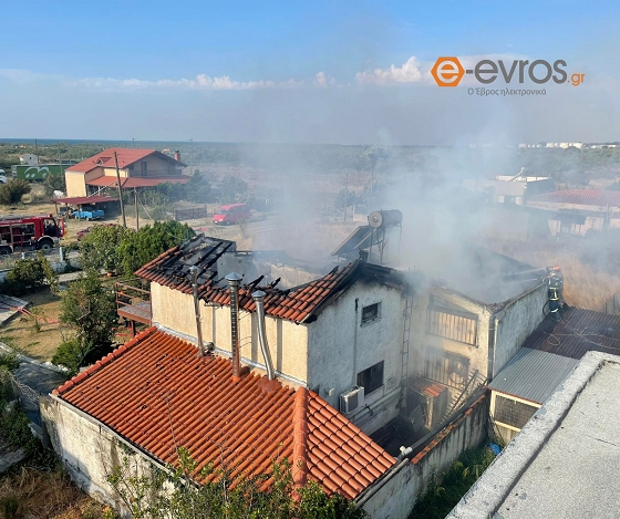 Φωτιά σε σπίτι στον Απαλό: Απεγκλωβίστηκε ηλικιωμένη με σοβαρά εγκαύματα
