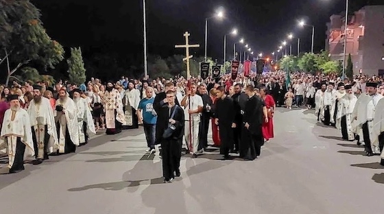 Η λιτανεία ξεκίνησε να τελείται στην πόλη το καλοκαίρι του 2023, έπειτα από πρωτοβουλία της Ιεράς Μητροπόλεως.