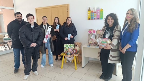 Πασχαλινά δώρα με αγάπη από την ΕΠΑΣ Αλεξανδρούπολης στο Παιδικό Χωριό SOS.