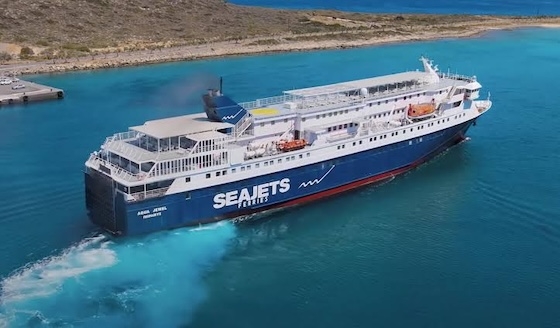 Tο AQUA JEWEL είναι το πλοίο που έχει επιλεγεί έως αυτή τη στιγμή για να εξυπηρετήσει τη γραμμή Αλεξανδρούπολη – Σαμοθράκη.