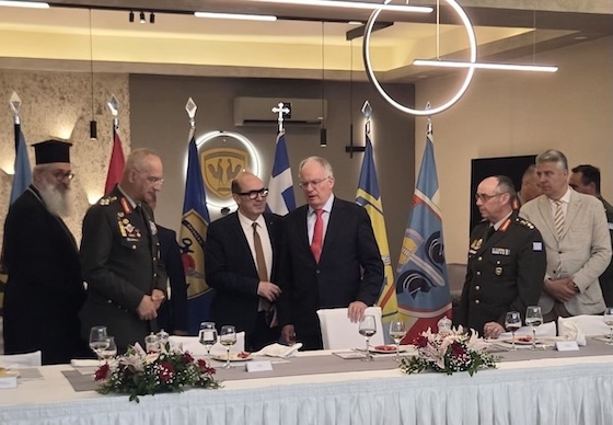 Ο Διοικητής της 12ης Μεραρχίας κ. Παύλος Ανδρικόπουλος τίμησε τον Πρόεδρο της Δημοκρατίας