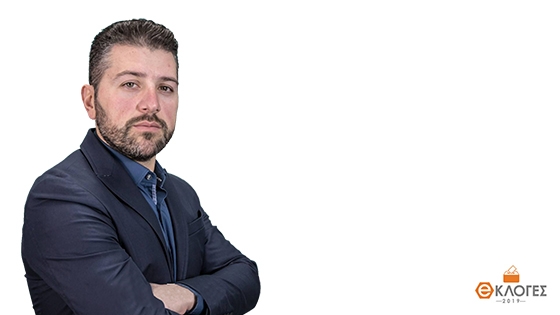 Ο Συμεών Καζικίδης, υποψήφιος με την παράταξη "Δήμος για Όλους - Πρώτα Εσύ"