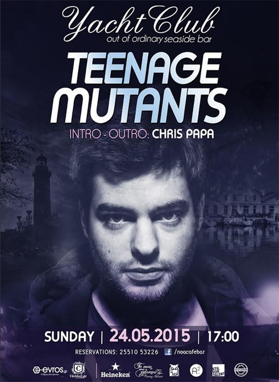 Σούπερ απογευματινό pre - summer πάρτι με Teenage Mutants στην ταράτσα του Ν.Ο.Α