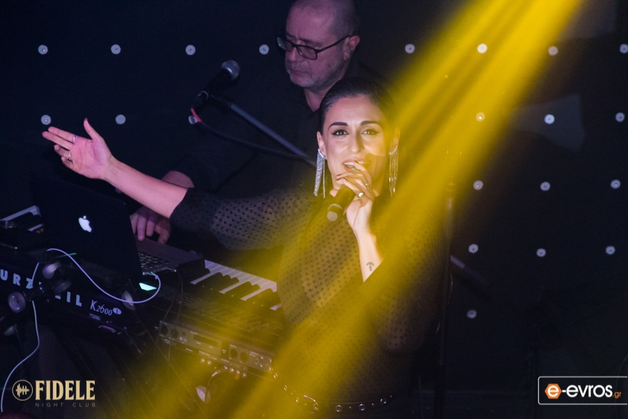 Ξεσήκωσε το Fidele night club η Χριστίνα Σάλτη, στην Αλεξανδρούπολη