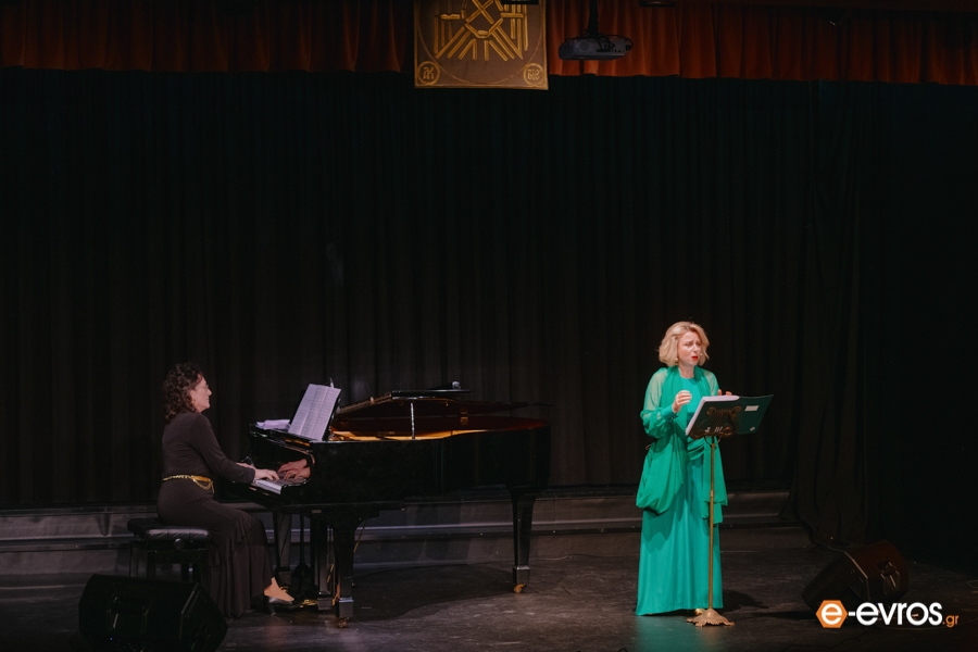 Άκρως ατμοσφαιρικό  το ρεσιτάλ κλασικού τραγουδιού στο Πνευματικό Κέντρο (φωτο & video)