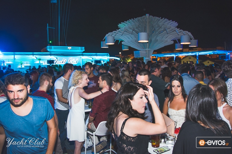 Παρασκευή βράδυ στο Yacht Club Αλεξανδρούπολης