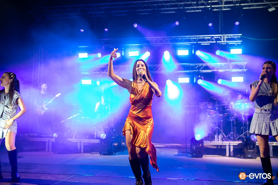 Η Μαρίνα Σάττι ξεσήκωσε όλο τον κόσμο στο Θέατρο Αλτιναλμάζη, στην Αλεξανδρούπολη