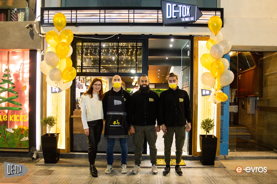 Το νέο cafe "De-tox" άνοιξε και μας "μάγεψε" με το χαρμάνι του καφέ του!