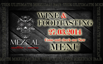 Wine and foodtesting την Πέμπτη στο Mezcal.