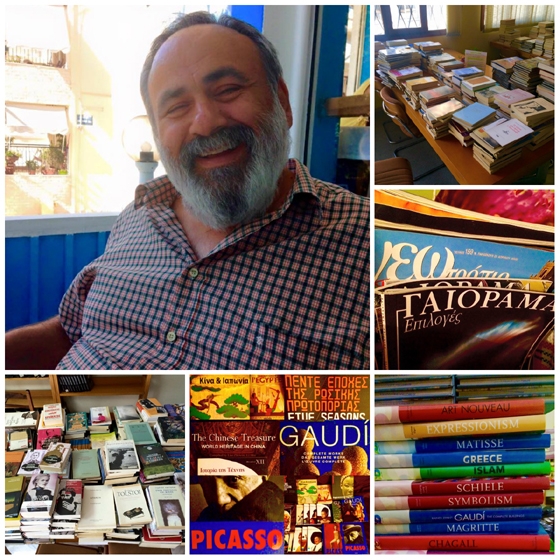 6.000 βιβλία δωρεά στις βιβλιοθήκες του Έβρου από τον Απ. Τσακπίνη.