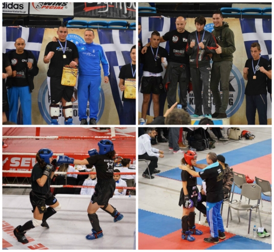 ΑΠΟΛΛΩΝ Αλεξ/πολεως: Θριαμβευτές επέστρεψαν οι αθλητές από το Πανελλήνιο Πρωτάθλημα Kickboxing.