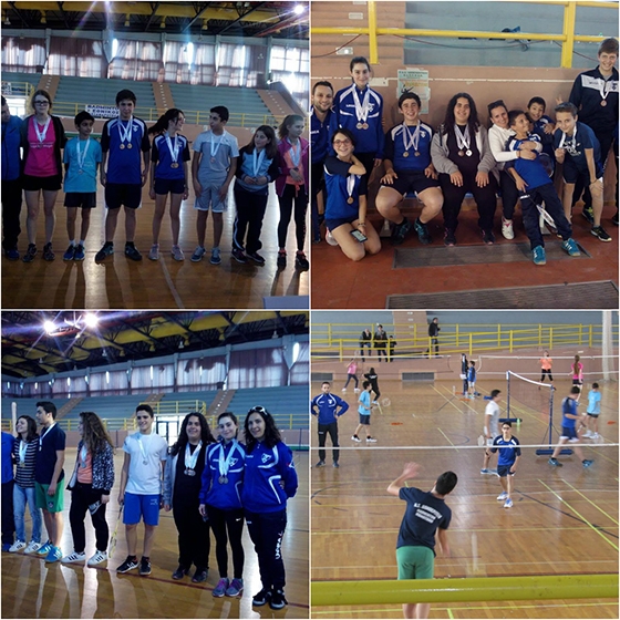 Badminton: 18 Μετάλλια για τον Εθνικό και στις Mικρές Kατηγορίες