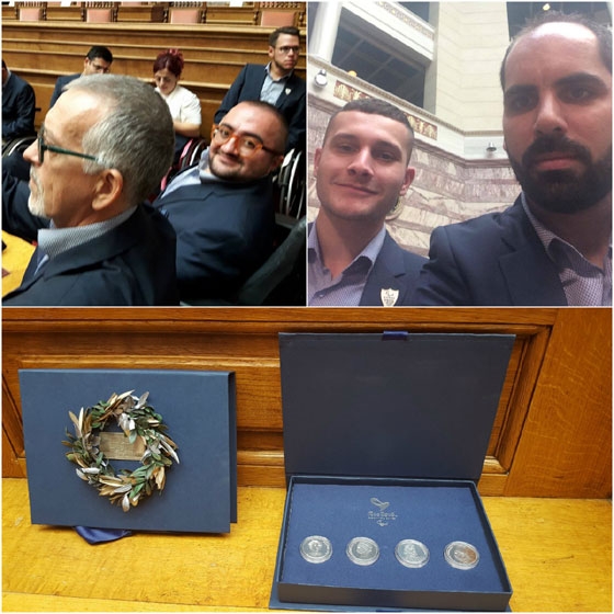 Βραβεύτηκαν από τον Πρόεδρο της Δημοκρατίας οι Εβρίτες Παραολυμπιονίκες του Ρίο