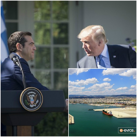 Συνάντηση Τραμπ-Τσίπρα: Συμφωνία για τον πλωτό σταθμό LNG στην Αλεξανδρούπολη