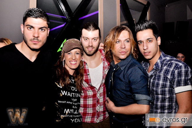O Τρύφωνας Σαμαράς special guest στο W - Studio club.