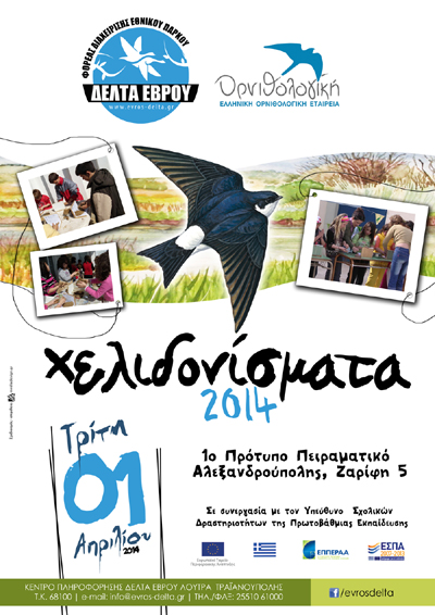 Καλωσορίζουμε τα χελιδόνια φτιάχνοντας τις φωλιές τους.