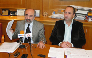 Ο Δήμαρχος Αλεξ/πολης παραχώρησε συνέντευξη τύπου.