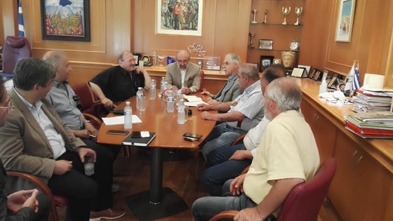 Συνάντηση Δημάρχου Αλεξ/πολης με τον Υφυπουργό Εσωτερικών & Διοικητικής Ανασυγκρότησης Γ. Μπαλάφα