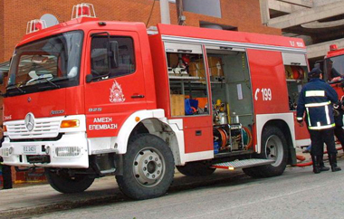 Επενέβησαν 11 συνεργεία με 22 πυροσβεστικούς υπαλλήλους.