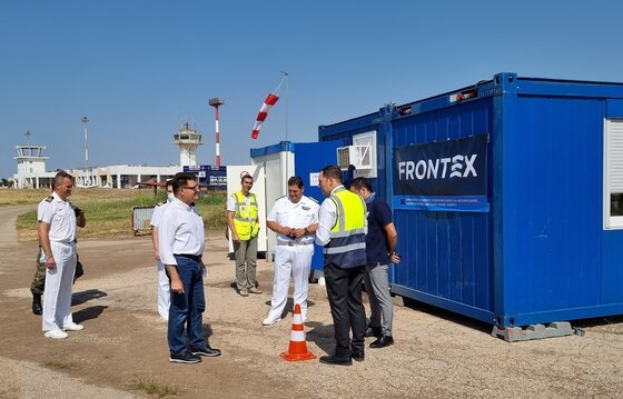 Παρουσίαση ενός καινοτόμου αεροπορικού έργου του οργανισμού Frontex, υπό την εποπτεία του Λιμενικού Σώματος. 