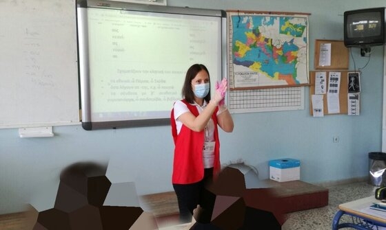 Ο Ελληνικός Ερυθρός Σταυρός εκπαίδευσε 517 μαθητές σε σχολεία της Αλεξανδρούπολης