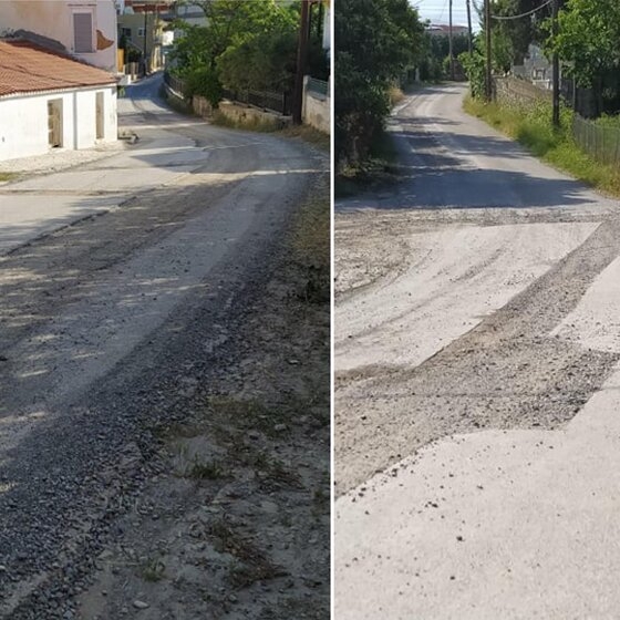 "Ξεσκόνισμα" και ανανέωση χρειάζονται οι δρόμοι της Μάκρης εν όψει και της θερινής σεζόν!