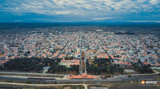 Φωτογραφία από την πόλη της Ορεστιάδας.